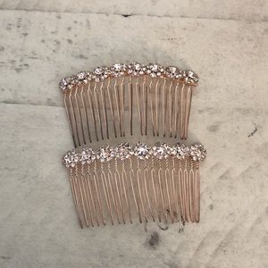 Rose gold combs